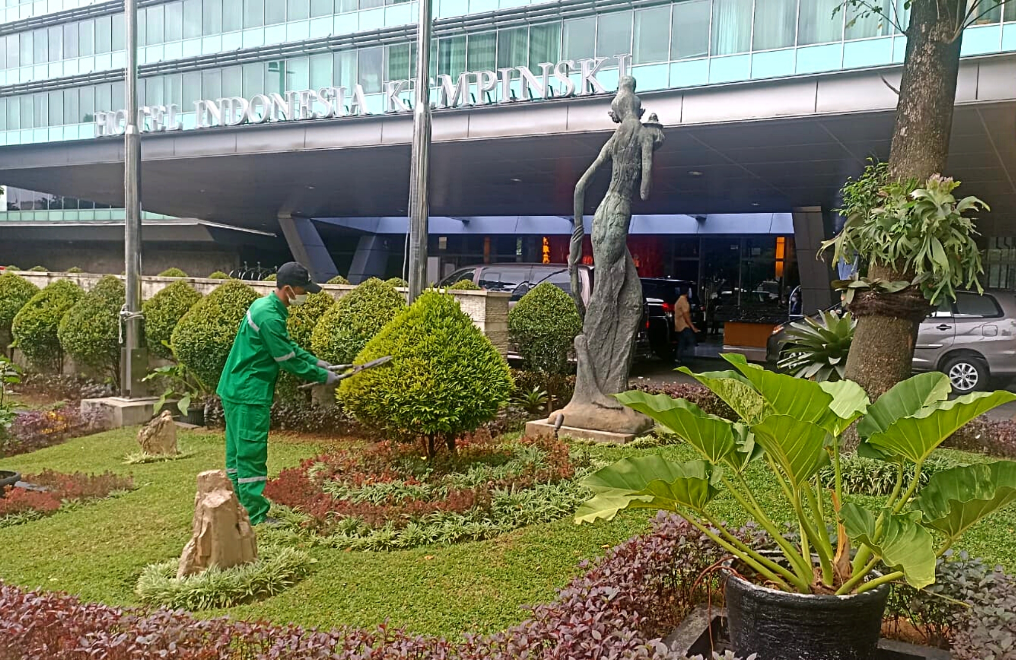 jasa perawatan taman outdoor